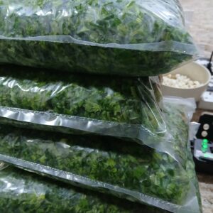 السبانخ المفرز