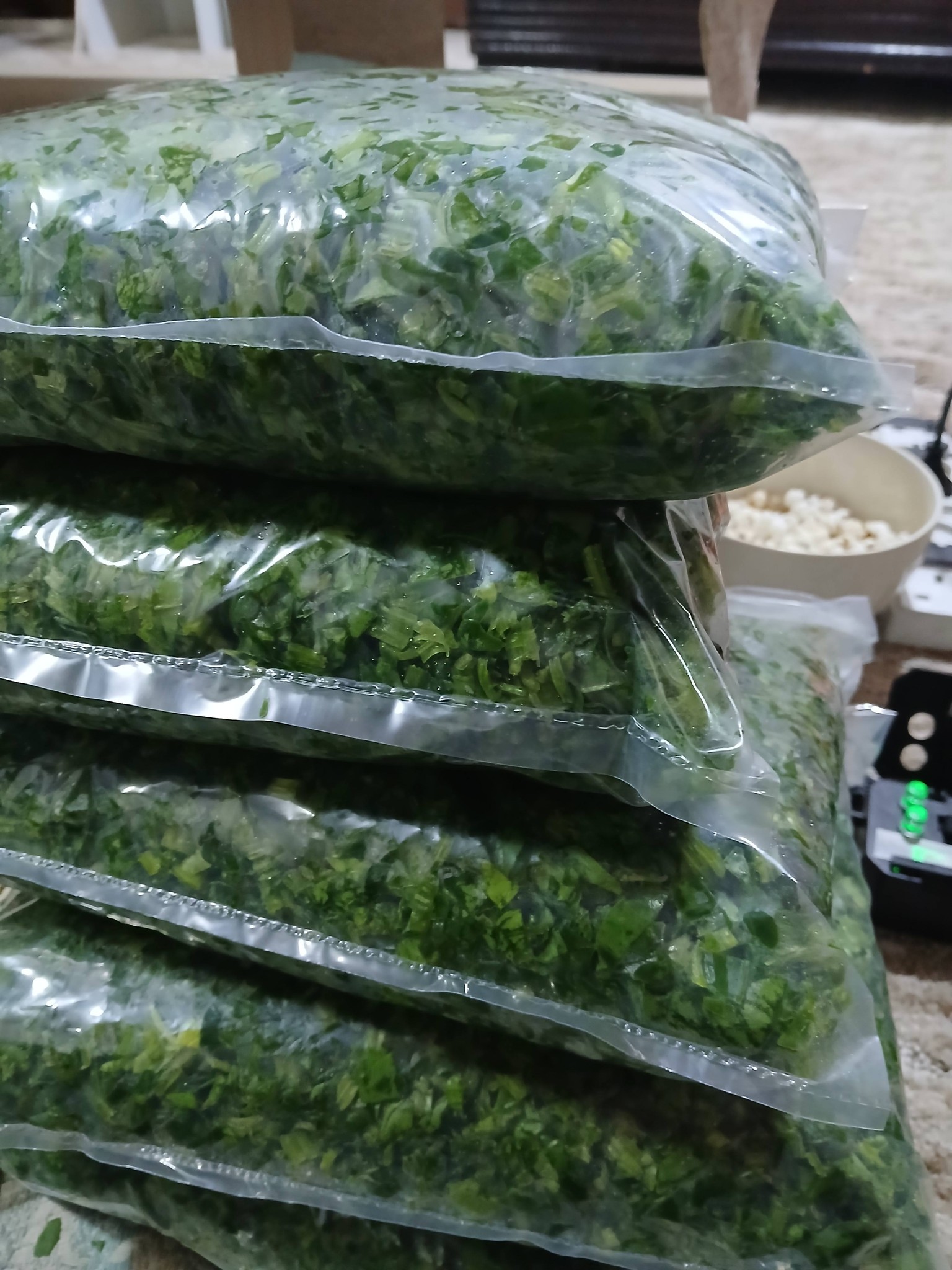 السبانخ المفرز السبانخ المفرز