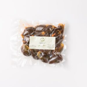 مكدوس باذنجان بالجوز البلدي (بدون زيت)